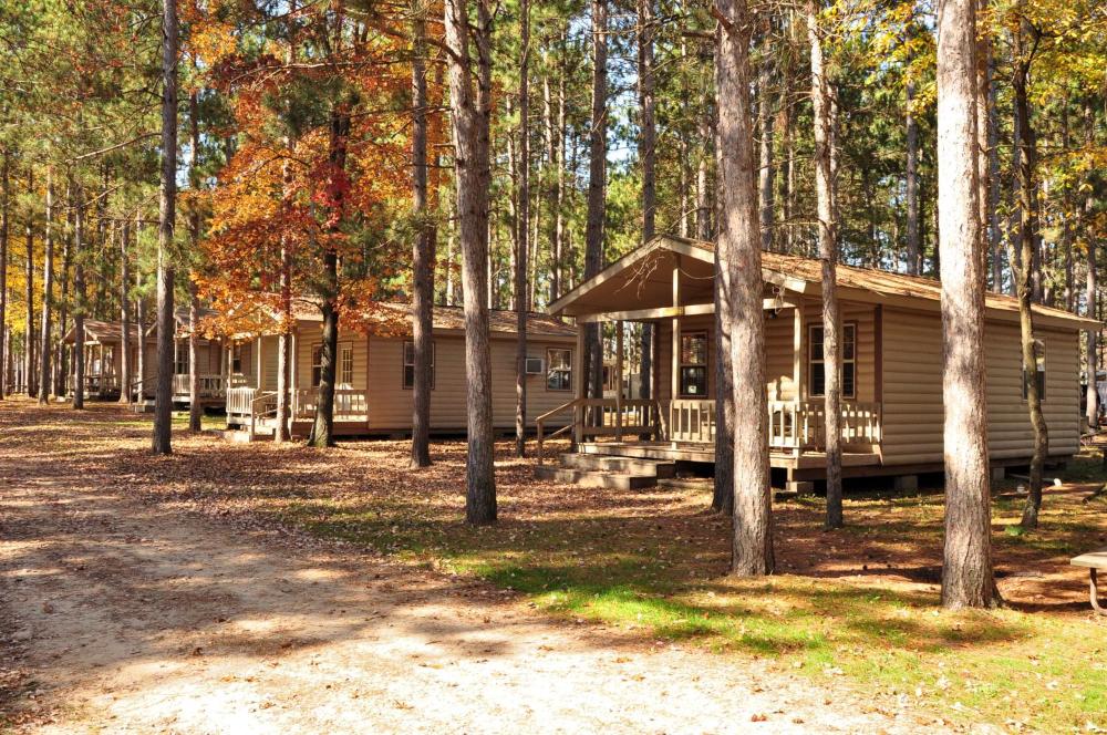 Two-Bedroom Cabin interior